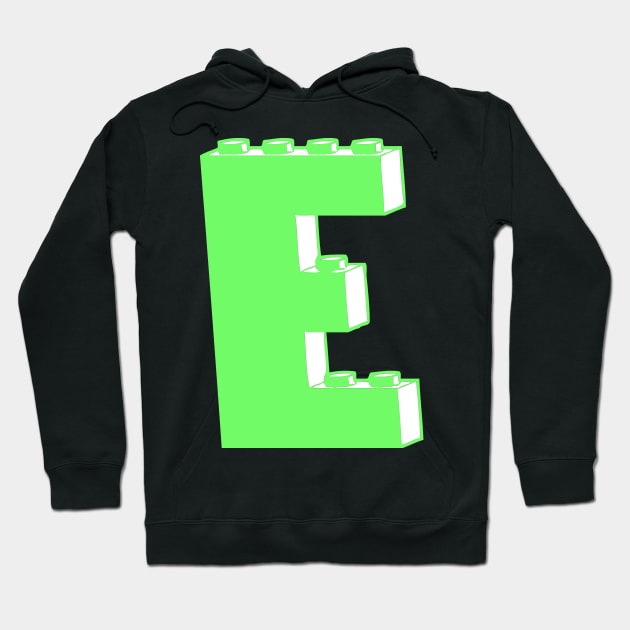 THE LETTER E, Customize My Minifig Hoodie by ChilleeW